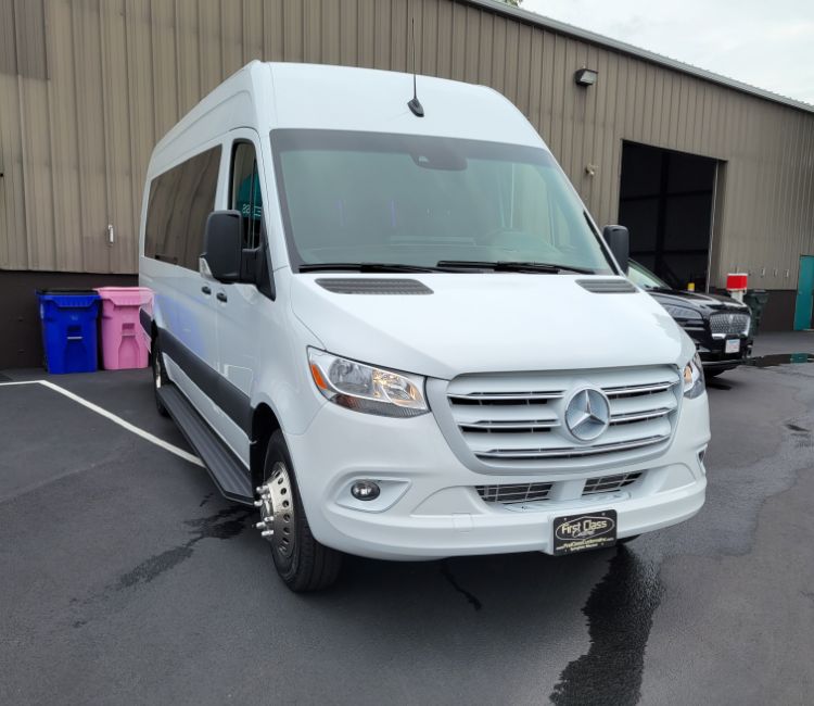 mercedes party van